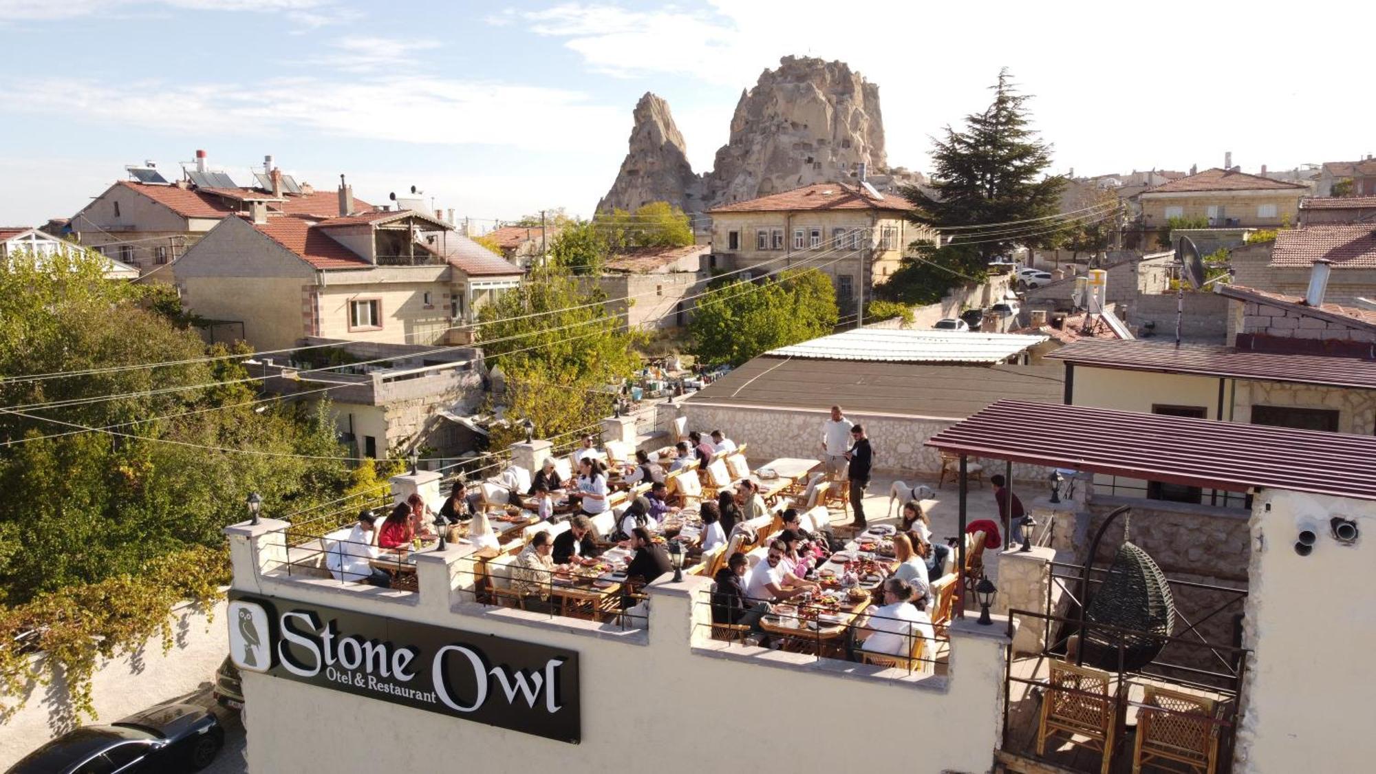 Stone Owl Otel & Restaurant Üchisar Exteriér fotografie