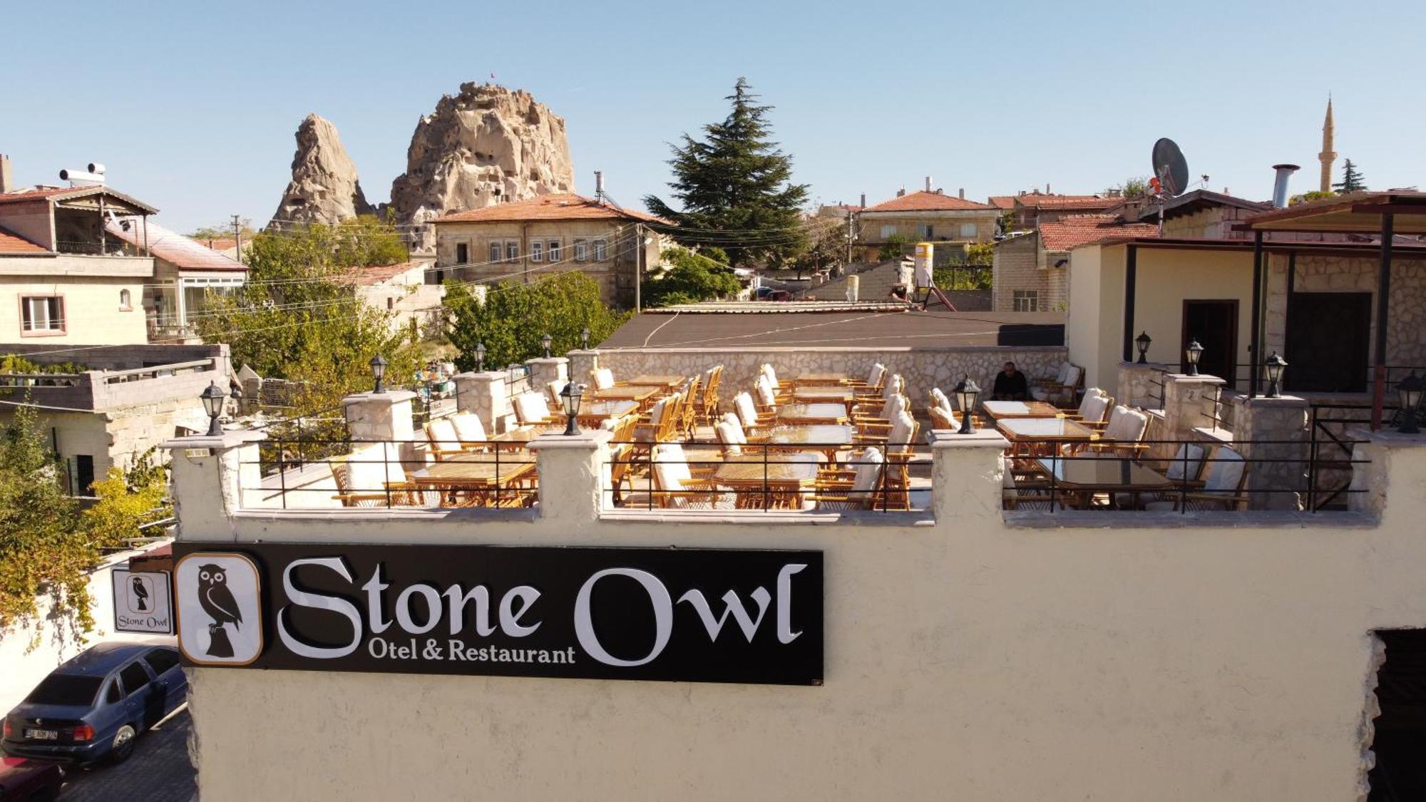 Stone Owl Otel & Restaurant Üchisar Exteriér fotografie